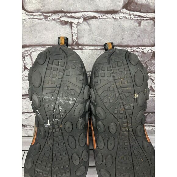 Merrell Jungle Moc Hiking Loafers Beige Leather Slip On Shoes Men Sz 8.5M US - Picture 14 of 14